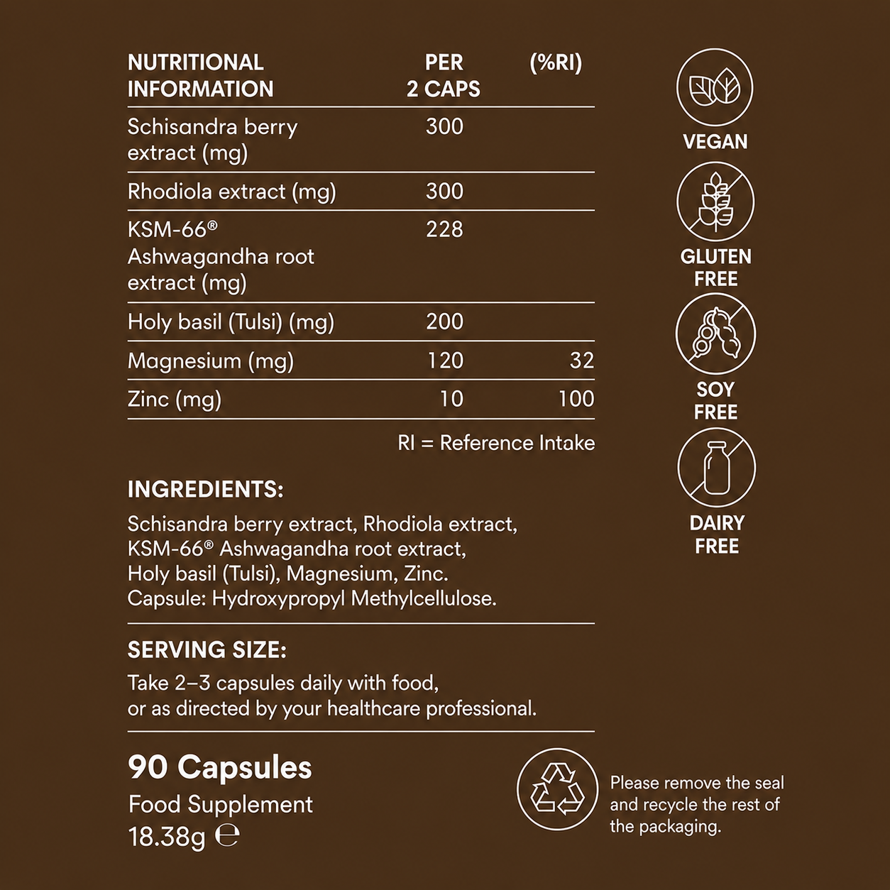 Nutritional information